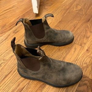 Blundstone #585 Chelsea Boots Rustic Brown